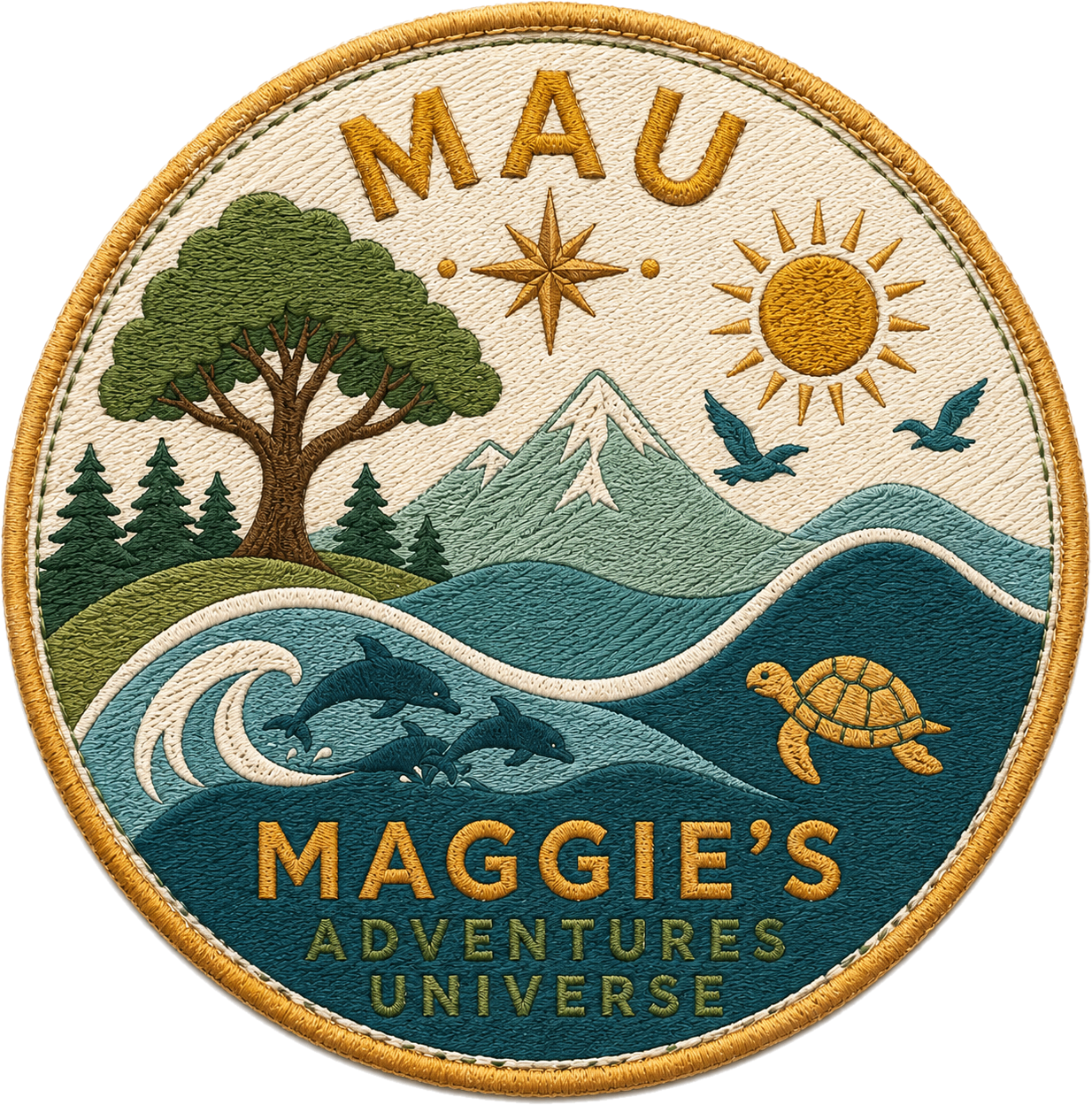 MAU badge